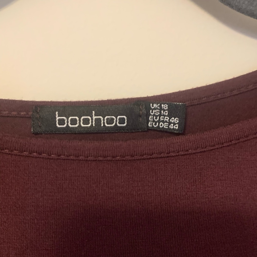 Boohoo Ruffle Shirt - Picture 2 of 4